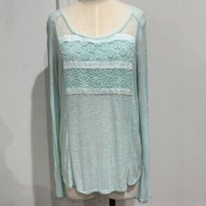 Free people Embroidered Made In India Long Sleeve